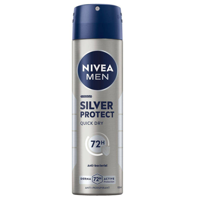 Nivea Men Deodorant Spray Silver Protect 150ml
