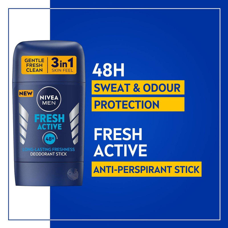 Nivea Men Deodorant Stick Fresh Active 50ml