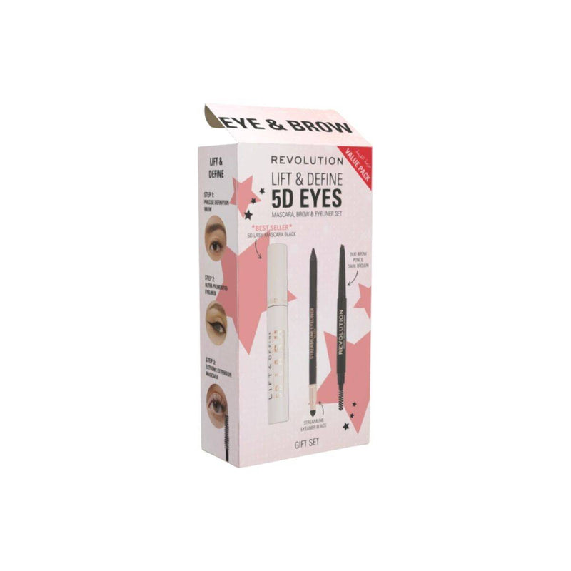 Revolution Makeup Lift & Define 5D Eyes Set