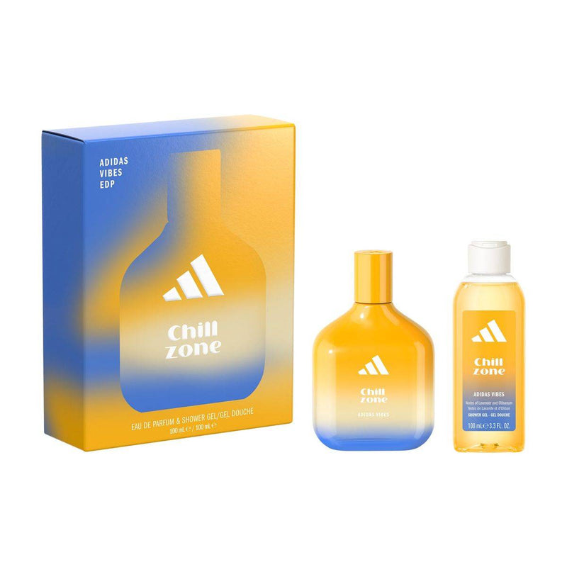 Adidas Vibes Chill Zone EDP 100ml +  Shower Gel 100ml