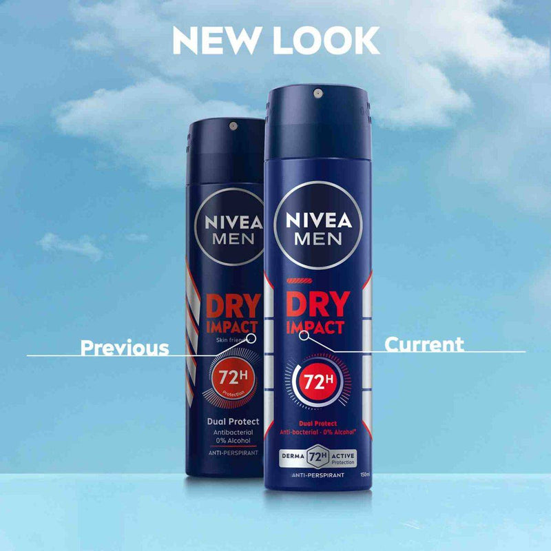 Nivea Men Deodorant Spray Dry Impact 150ml