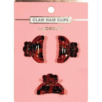 My Beauty Hair Claw Clip Small 3 Pack Demi Amber