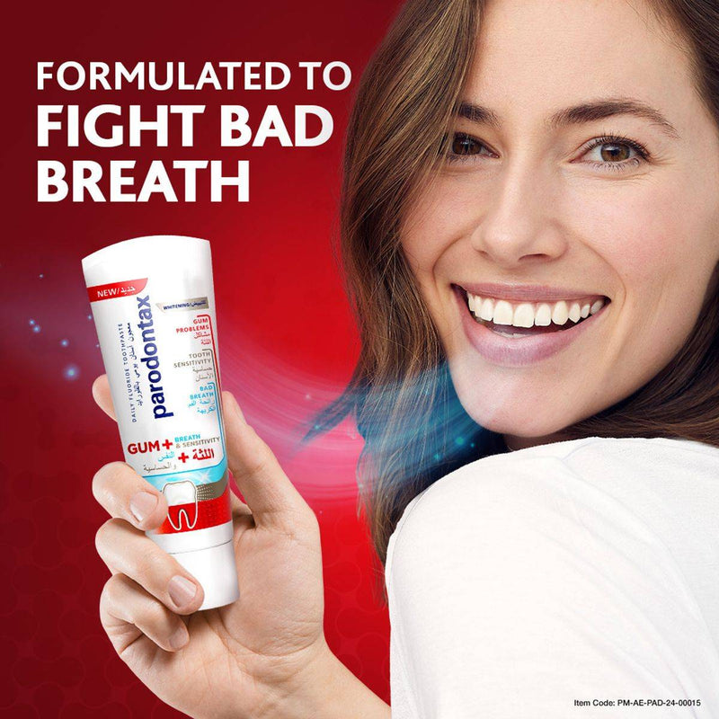 Parodontax Toothpaste Gum Plus Breath & Sensitivity 75ml