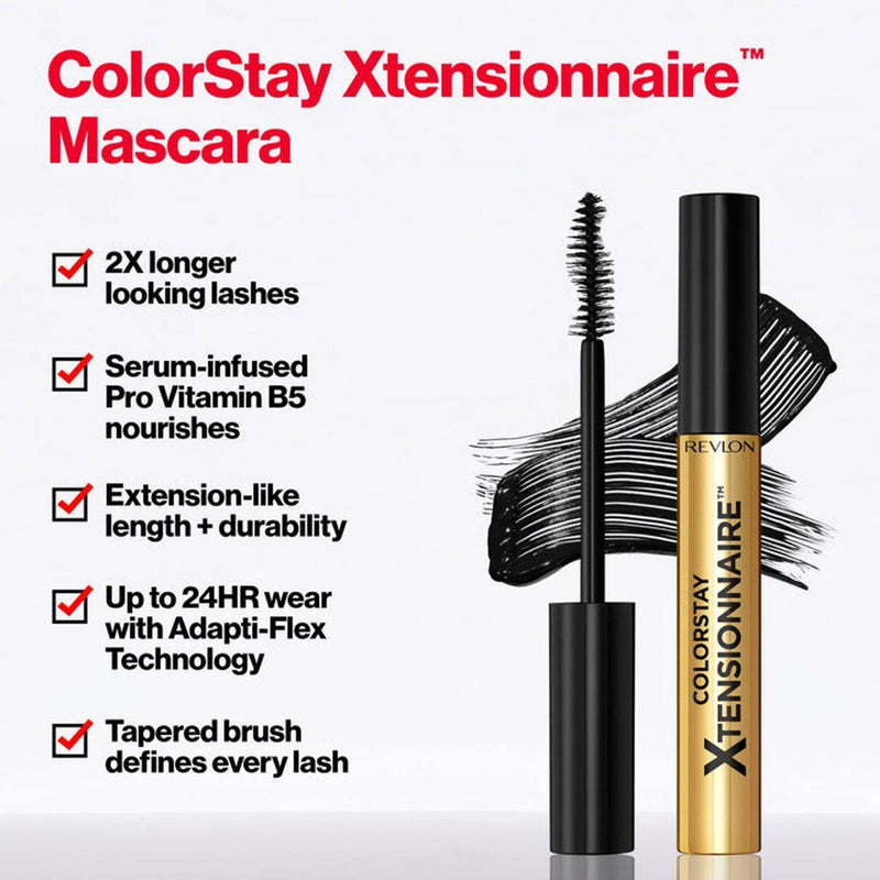 Revlon ColorStay Mascara Xtensionnaire Blackest Black