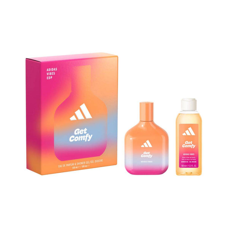 Adidas Vibes Get Comfy EDP 100ml +  Shower Gel 100ml