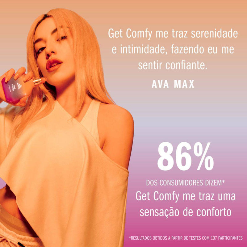 Adidas Vibes Get Comfy EDP 100ml +  Shower Gel 100ml