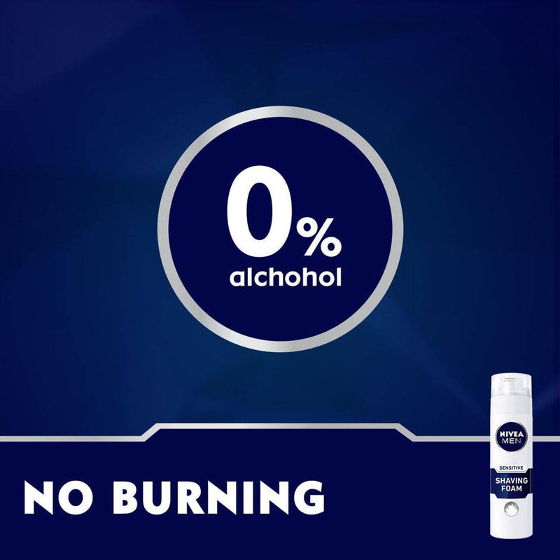 Nivea Men Sensitive Shaving Foam 200ml