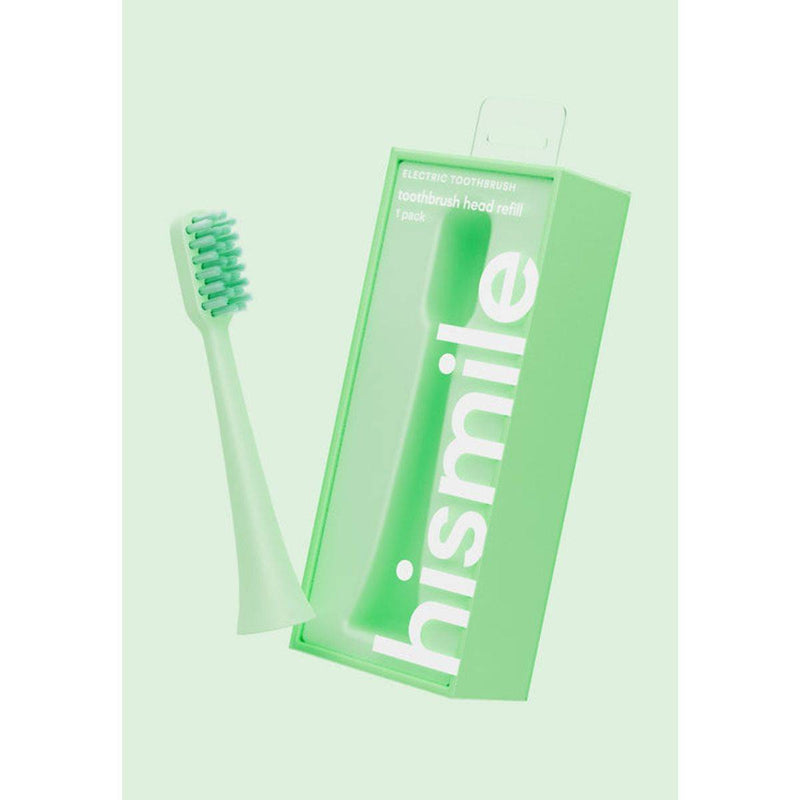 Hismile Electric Toothbrush Head Refills Green 1 Pack