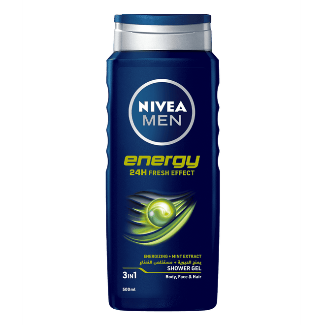 Nivea Men Shower Gel Energy 500ml