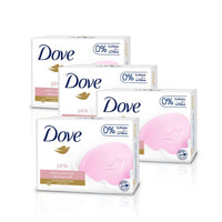 Dove Bar Soap Beauty Cream Pink 125g x 4 Pack