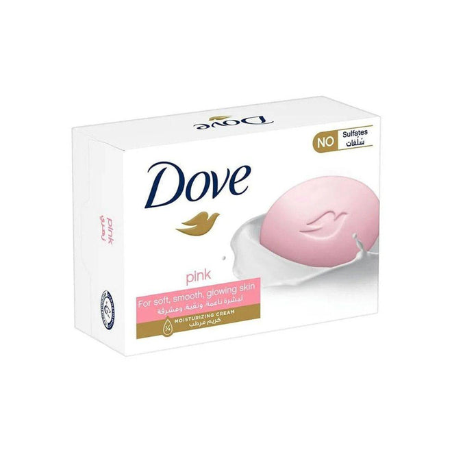 Dove Bar Soap Beauty Cream Pink 125g x 4 Pack