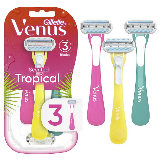 Venus Razor Disposable Tropical 3 Count