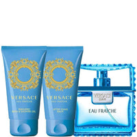 Versace Man Eau Fraiche (M) Set EDT 50ml + Aftershave 50ml + Showergel 50ml C