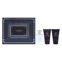 Versace Pour Homme (M) Set EDT 50ml + Aftershave 50ml + Shampoo 50ml A