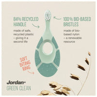 Jordan Toothbrush Green Clean Baby (0-2 Years)