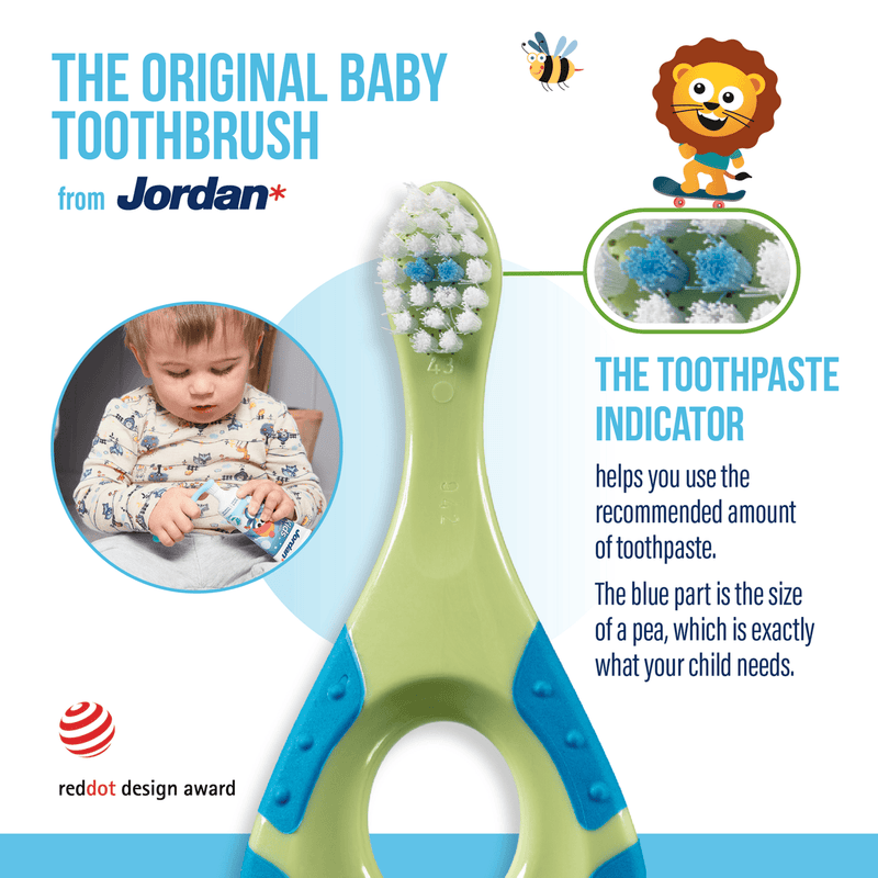 Jordan Toothbrush Step By Step (0-2 Years)