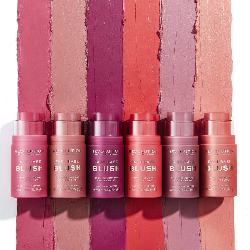 Revolution Makeup Fast Base Blush Stick Bare 14g