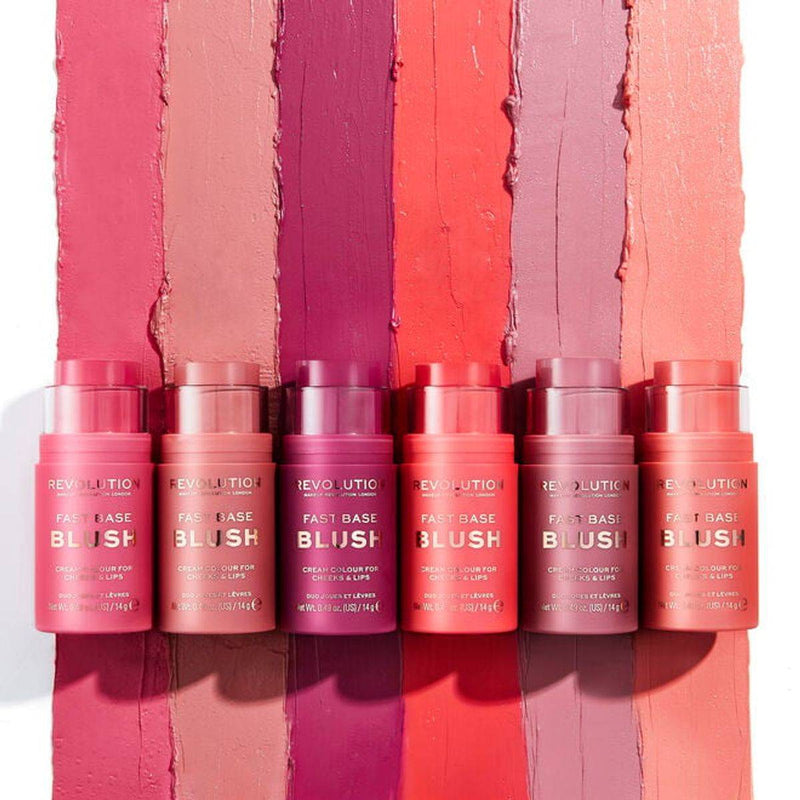 Revolution Makeup Fast Base Blush Stick Peach 14g