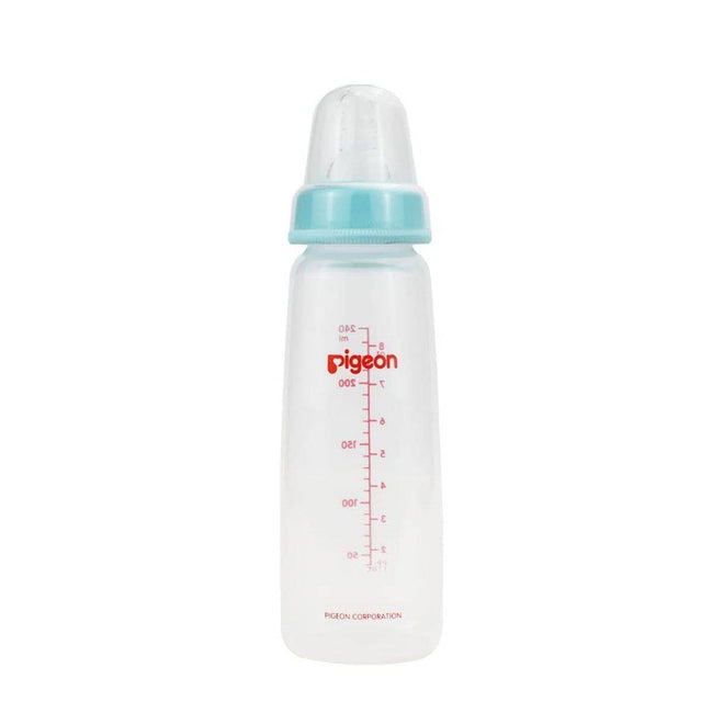 Pigeon Plastic Feeding Bottle Transparent Cap 240ml