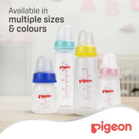 Pigeon Plastic Feeding Bottle Transparent Cap 240ml