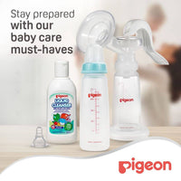 Pigeon Plastic Feeding Bottle Transparent Cap 240ml