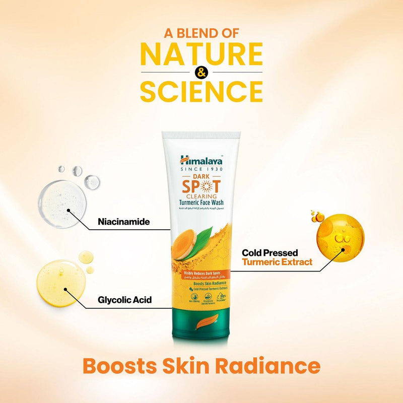 Himalaya Dark Spot Clearing Turmeric Face Wash 100ml