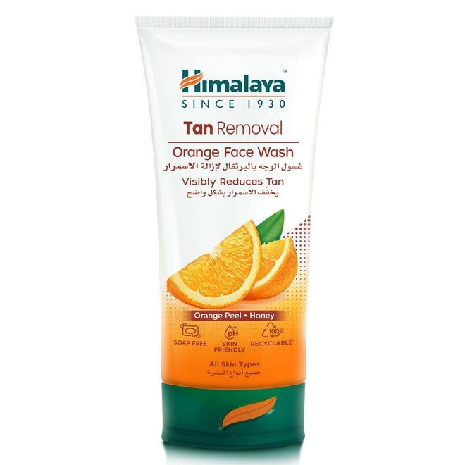 Himalaya Face Wash Tan Removal Orange 150ml