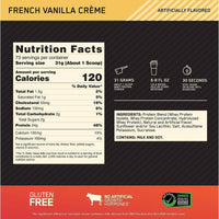 Optimum Nutrition Gold Standard 100% Whey Protein French Vanilla Creme 2.27kg