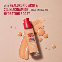 Rimmel Lasting Finish Full Coverage Lightweight Foundation 200 Soft Beige 30ml