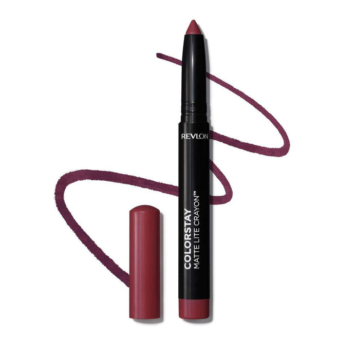 Revlon Colorstay Matte Lite Lip Crayon 012 On Cloud Wine
