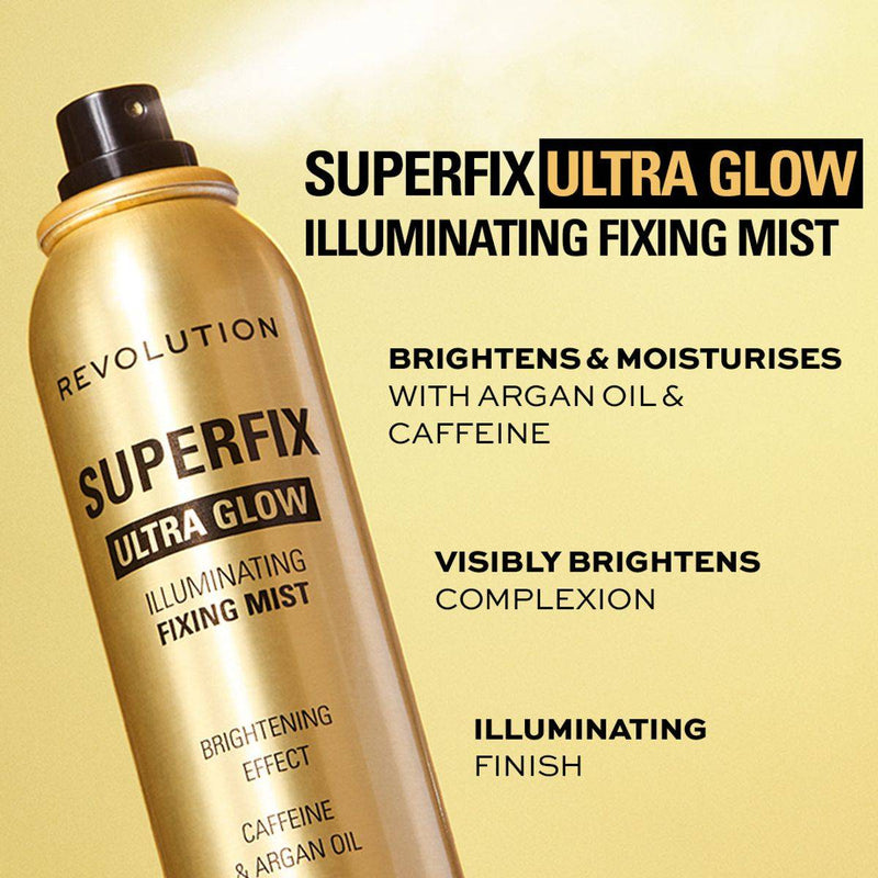 Revolution Makeup Superfix Fixing Mist Ultra Glow 150ml
