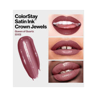 Revlon ColorStay Liquid Lipstick Satin Ink Crown Jewels 33 Queen of Quartz