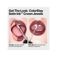 Revlon ColorStay Liquid Lipstick Satin Ink Crown Jewels 33 Queen of Quartz