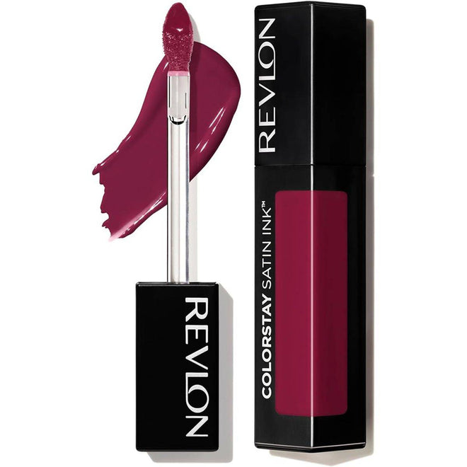Revlon ColorStay Liquid Lipstick Satin Ink Crown Jewels 34 Regal Ruby