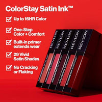 Revlon ColorStay Liquid Lipstick Satin Ink Crown Jewels 34 Regal Ruby