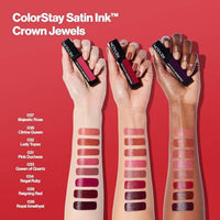 Revlon ColorStay Liquid Lipstick Satin Ink Crown Jewels 34 Regal Ruby