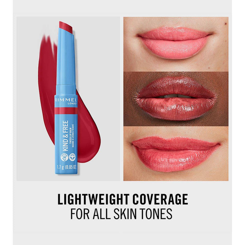 Rimmel Kind & Free Lip Balm 005 Turbo Red 1.7g