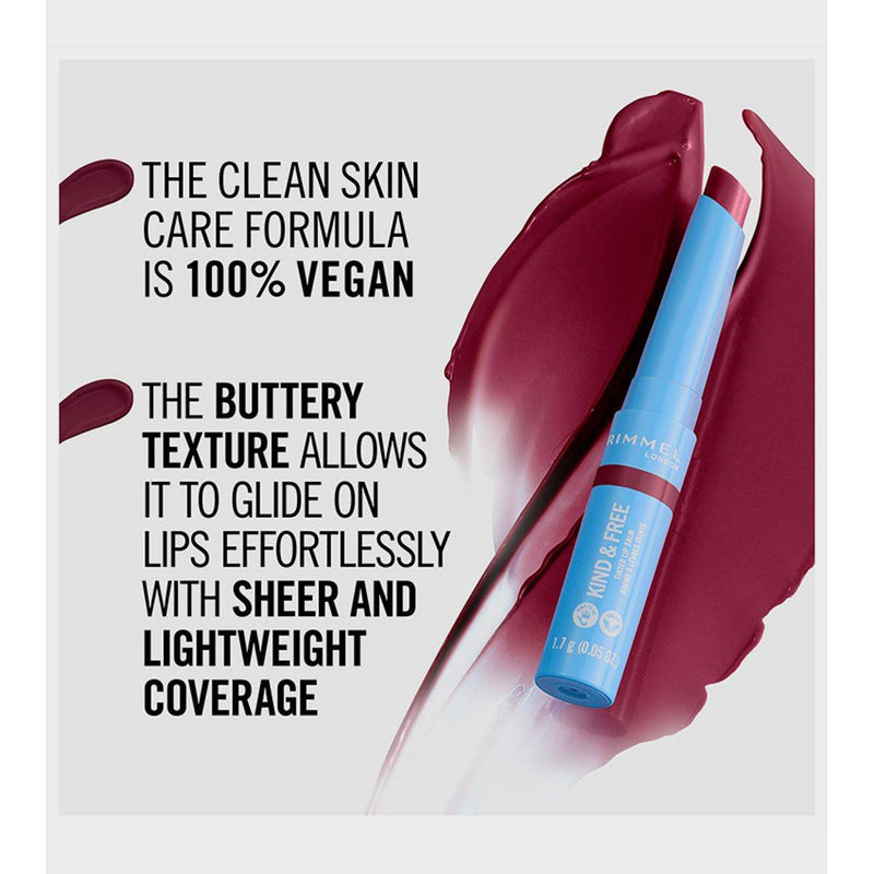 Rimmel Kind & Free Lip Balm 006 Berry Twist 1.7g