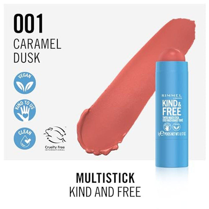 Rimmel Kind & Free Multi Stick 001 Caramel Dusk 5g