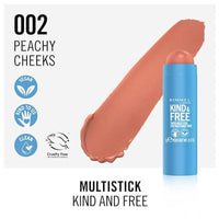 Rimmel Kind & Free Multi Stick 002 Peachy Cheeks 5g