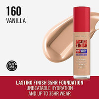 Rimmel Lasting Finish Full Coverage Lightweight Foundation 160 Vanilla 30ml