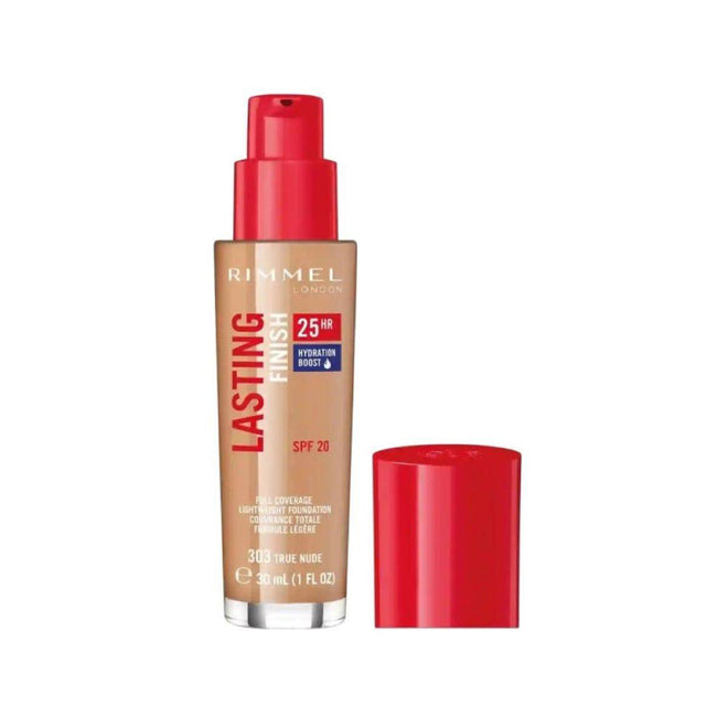 Rimmel Lasting Finish Full Coverage Lightweight Foundation 210 Golden Beige 30ml