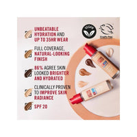 Rimmel Lasting Finish Full Coverage Lightweight Foundation 210 Golden Beige 30ml