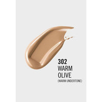 Rimmel Lasting Finish Full Coverage Lightweight Foundation 302 Warm Olive 30ml