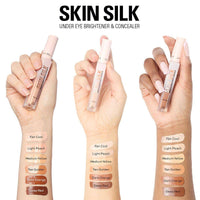 Revolution Makeup Skin Silk Under Eye Brightener & Concealer Tan Golden 4ml
