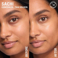 Revolution Makeup Skin Silk Under Eye Brightener & Concealer Tan Golden 4ml