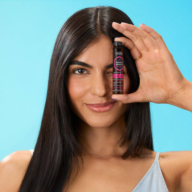 Hask Keratin Protein Smoothing Shine Oil 18ml