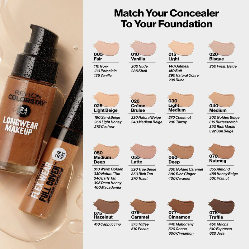 Revlon ColorStay Concealer Flex Wear Full Cover 015 Light