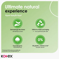 Kotex Pantyliners Natural Normal 30 Liners