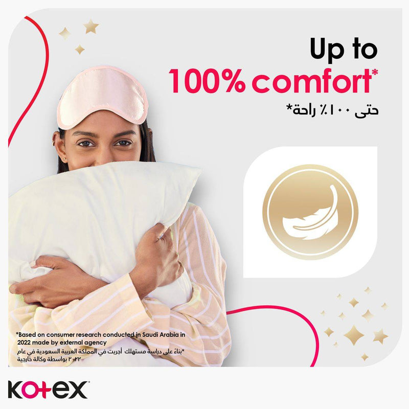 Kotex Sanitary Napkin Maxi Protect Night + Wings 16 Pads